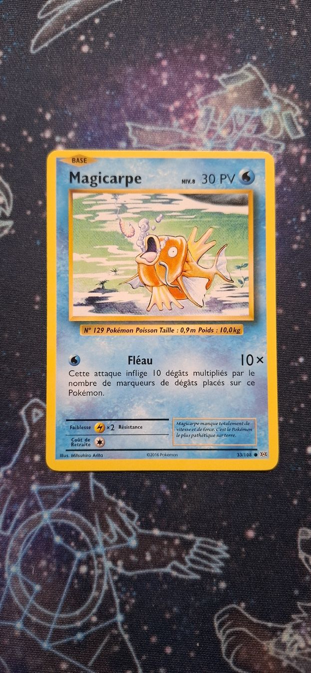 Pokémon Carte collezionabili: Magicarpe 33/108 - Evolutions FR – Nuovo (secondo la descrizione) da Petit-Lancy venduto da Kara_TCG 1
