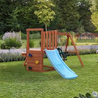 Spielturm RONI mit Schaukel - 199x116cm