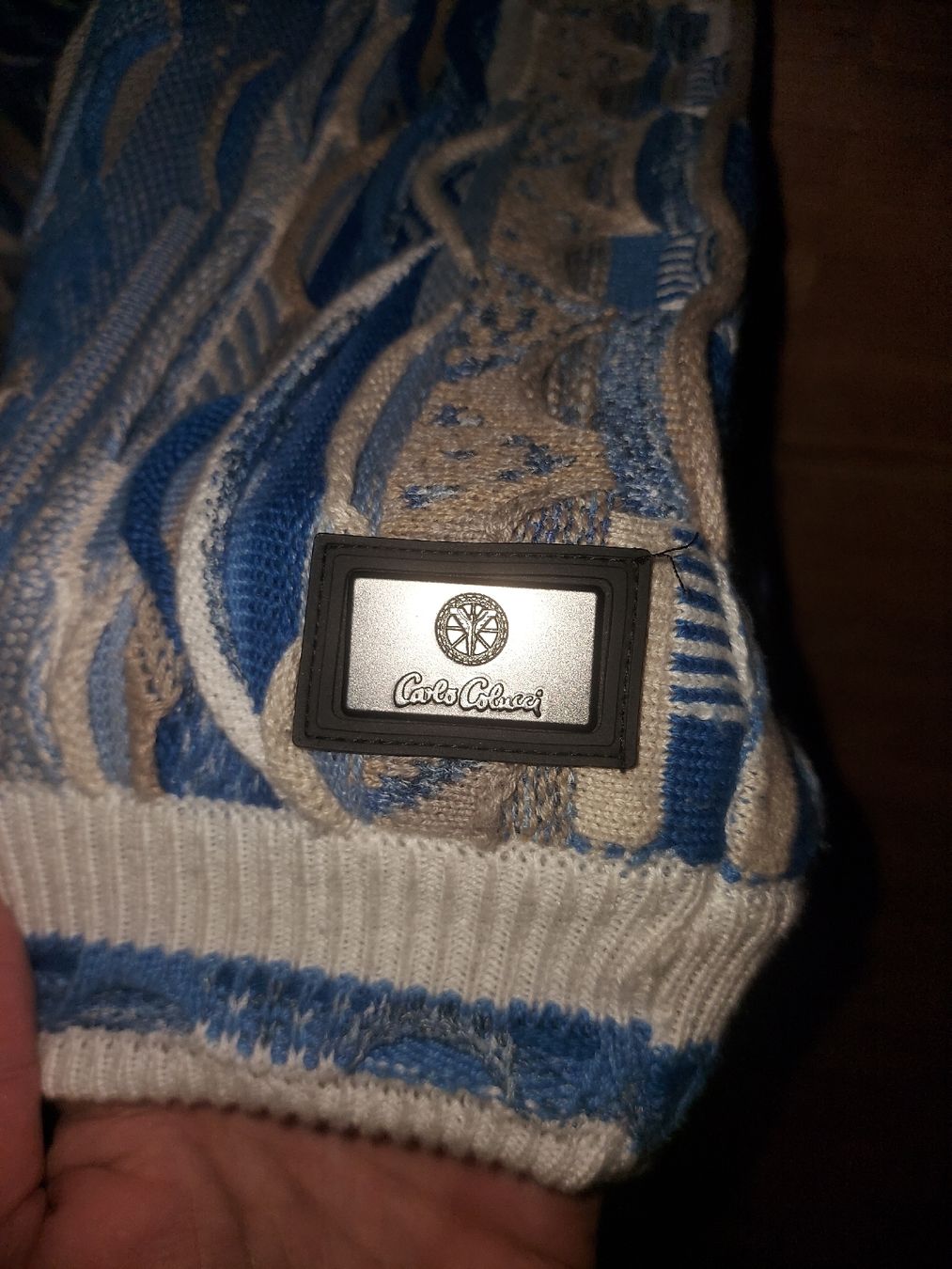 Maglioni & Felpe: CARLO COLUCCI PULLOVER BLAU M – Nuovo (secondo la descrizione) da Bretzwil venduto da Ulas5757 2