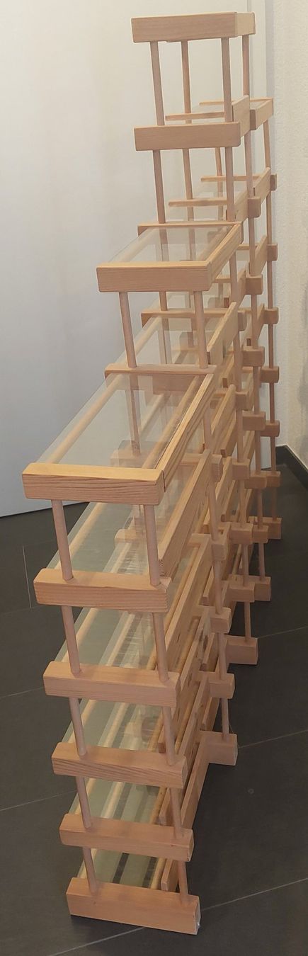 Scaffali: CD Regal Holz-Plexi, Einzelstück, Einzigartig, für ca.630CDs – Usato da Oberdiessbach venduto da gerbu01 8