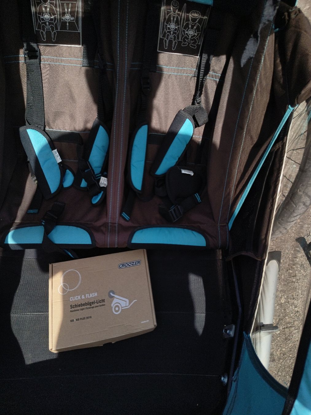 Croozer Rimorchi: Croozer Veloanhänger – Nuovo (secondo la descrizione) da berneck venduto da thomas052 2