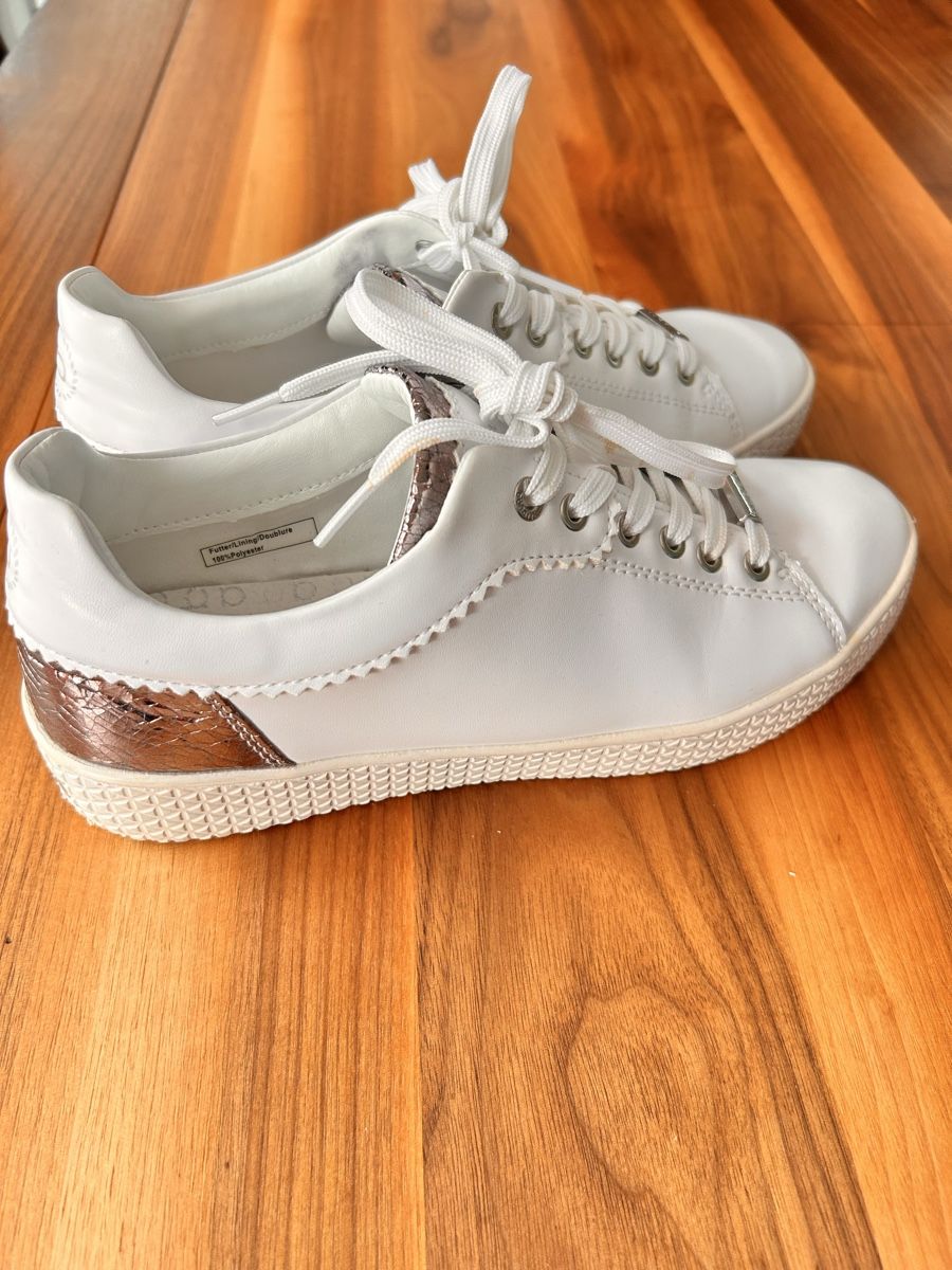 Bugatti Damenschuhe: Bugatti Sneaker Damen weiss  Grösse 38  – Neu (gemäss Beschreibung) aus Messen von raduga 5
