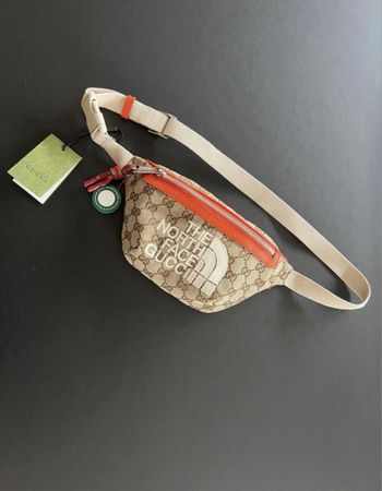 Gucci x The North Face Gürteltasche Neu!
