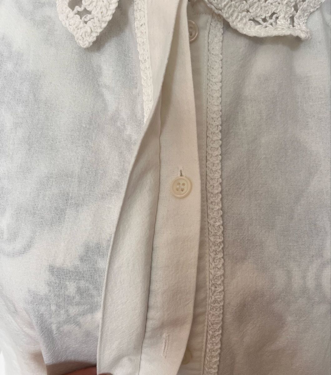 Zara Blusen: ZARA / Bluse / gehäkelt / Leinen / L – Gebraucht aus Kloten von fifferlotti 1