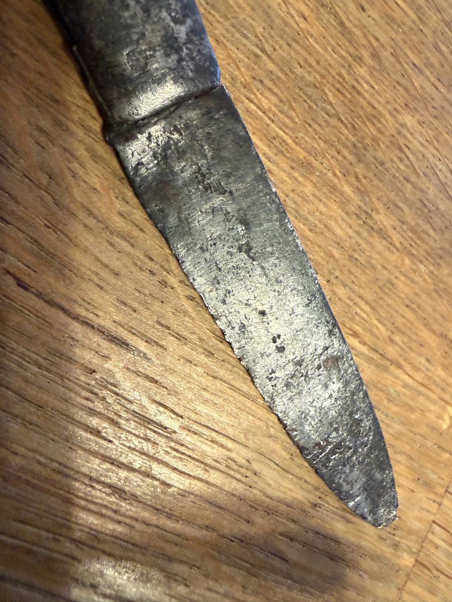 Coltelli tascabile: Antikes Taschenmesser mit Griff aus Bein – Usato da Goldach venduto da Messerguru 7
