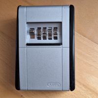 Abus Zahlenschloss Schlüsselkasten Silber,defekt