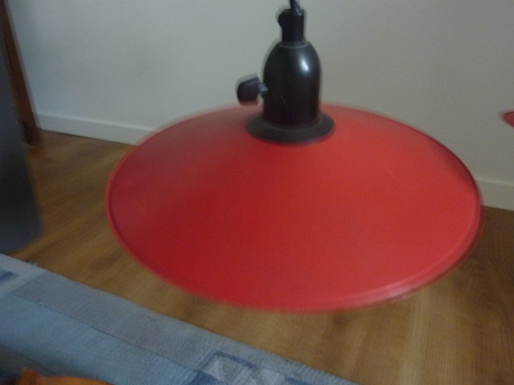 Lampen: Lampe rot-weiss – Gebraucht aus Triengen von Nussbaum14 7