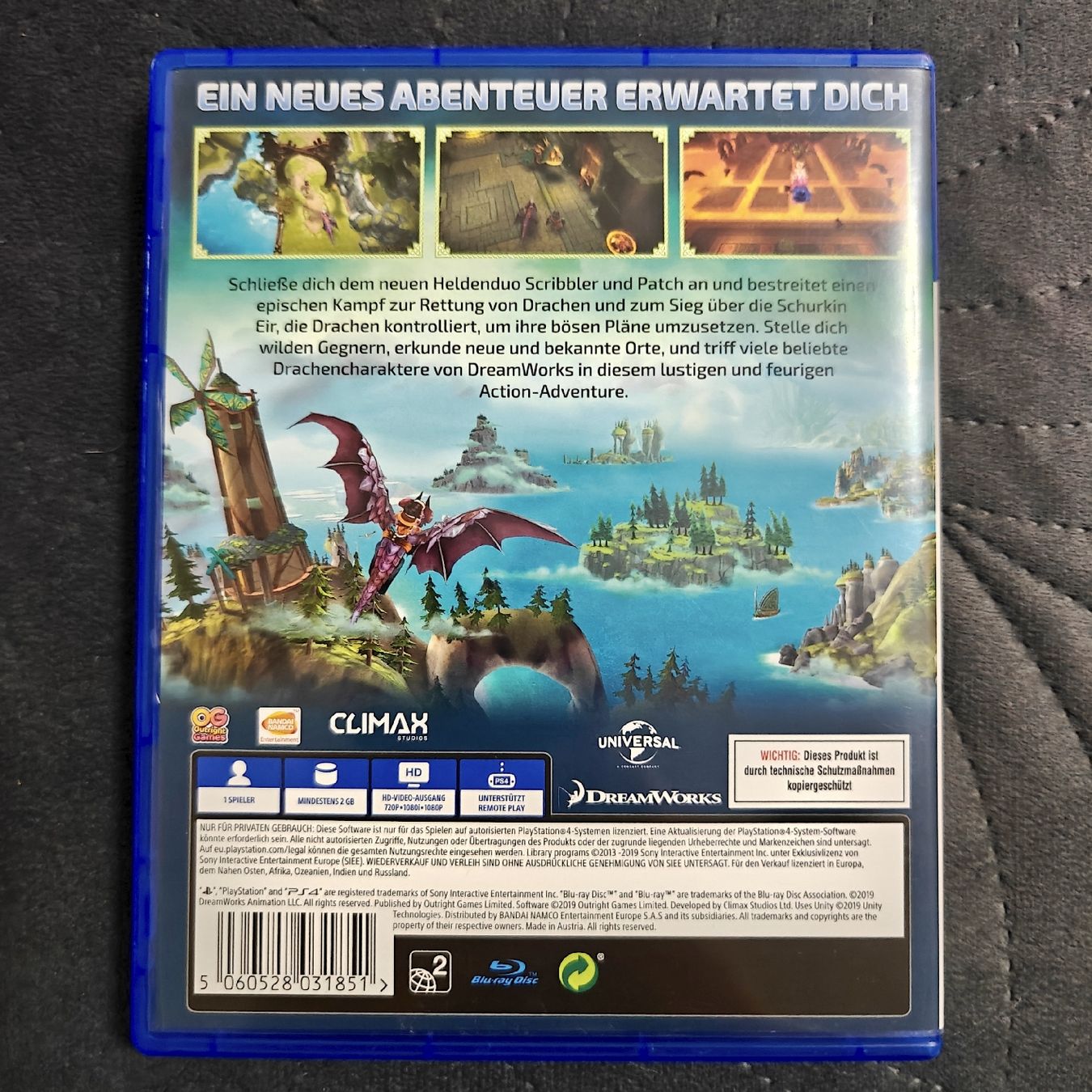 Sony Giochi: Dragons: Aufbruch neuer Reiter – Usato da Thun venduto da fabe37 1