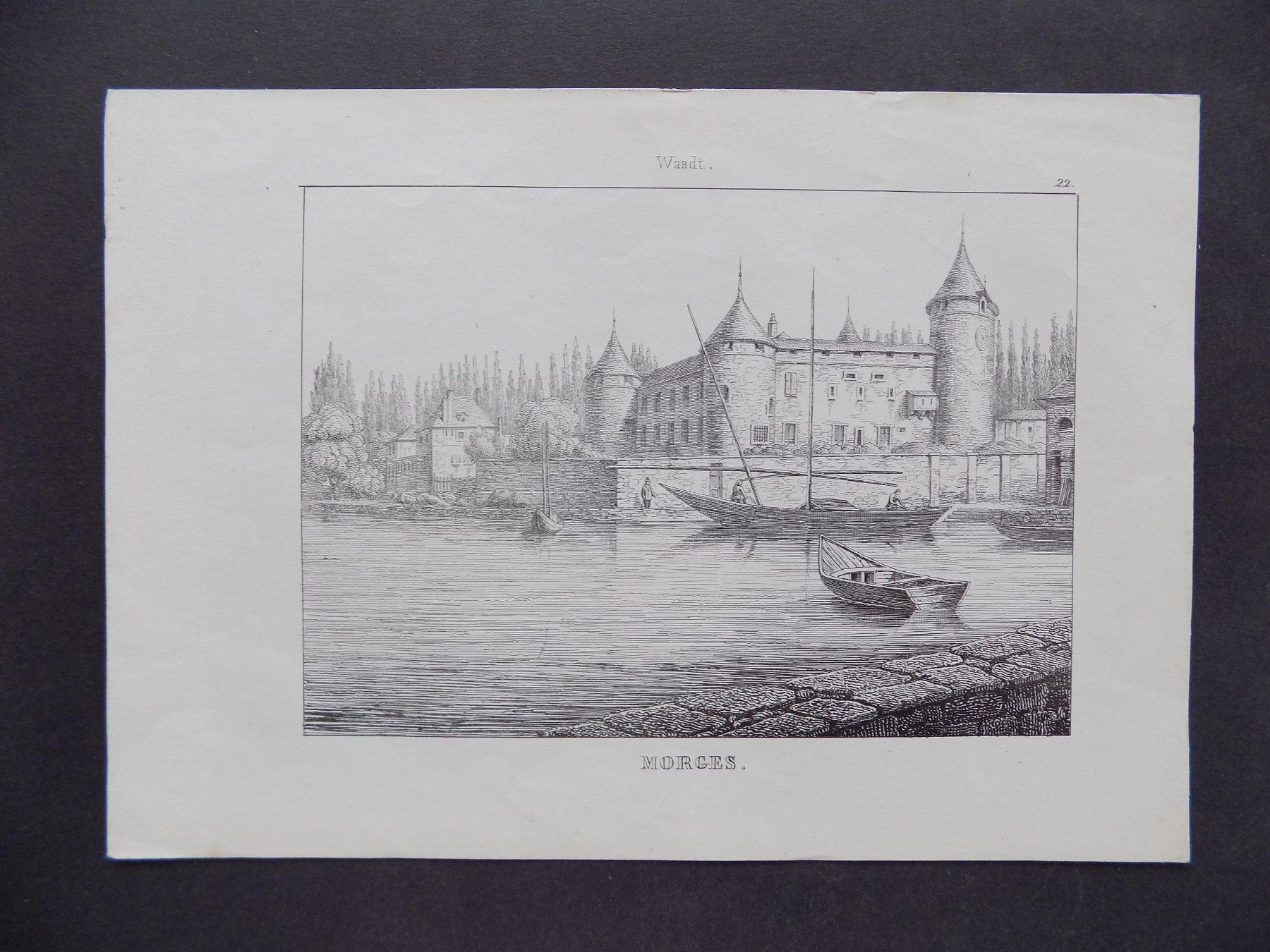 Gravures: Morges – D'occasion à Risch par Rischli15