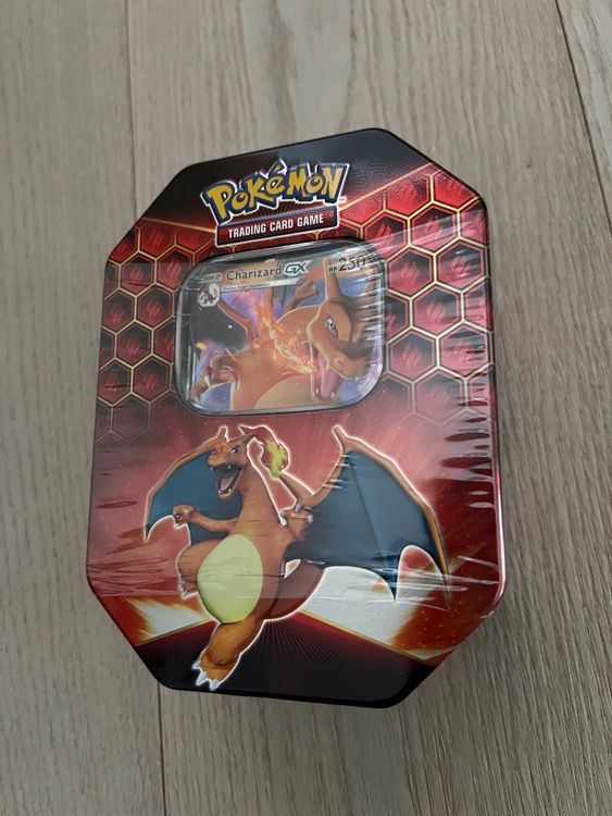 Pokemon TCG - Hidden Fates Charizard Tin - Brand New Sealed | Kaufen ...