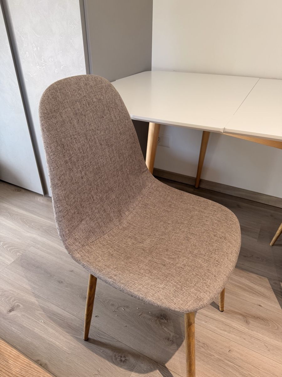 La Redoute Tischset: Table blanche + 2 chaises beige – Gebraucht aus La Tour-de-Trême von ima_9lmv 4