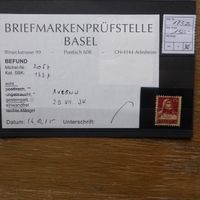 SBK Nr. 173z ° TELLMARKE EINZEL mit Befund  Kat. Fr. 150.-