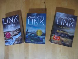Krimipaket, 3x Charlotte Link, Kate - Linville - Thriller
