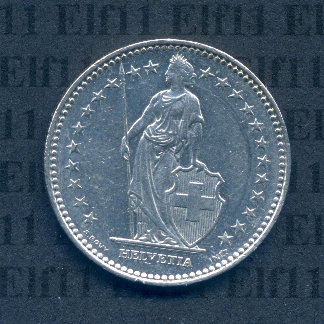 Tutti le monete: CHF___1.00 1993 -vz 1 Franken – Usato da Widnau venduto da Elf11 1