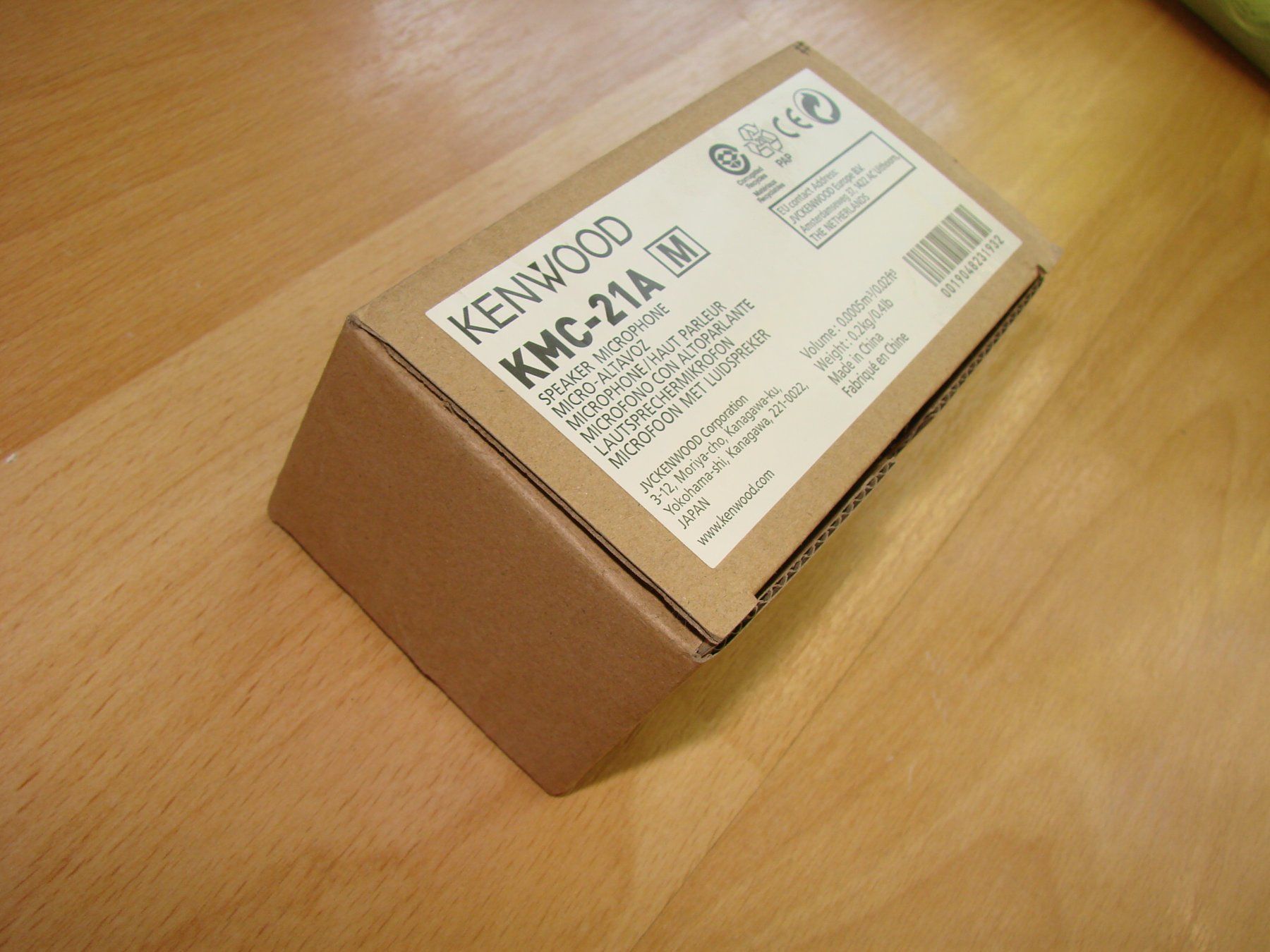 Kenwood Radiocomunicazione: Kenwood KMC-21A Mikrofon – Nuovo e nell'imballaggio originale da Niederuzwil venduto da Rade 1