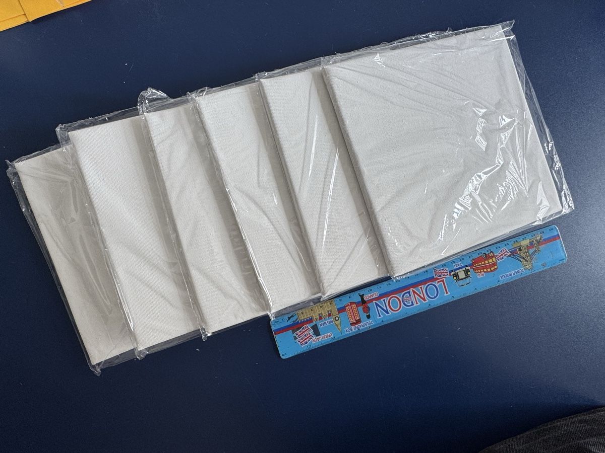 Bastelsets: Set Leinwände gepolstert – Neu und originalverpackt aus Buochs von nik_r7gm 2