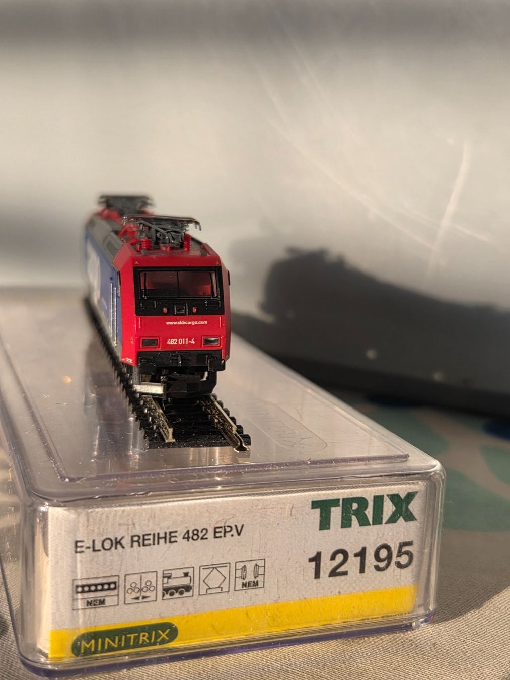 Trix Modelleisenbahnen: TRIX E-Lok REIHE 482 ERV  Nr.12195 – Gebraucht aus Arni AG von bruno1951 4