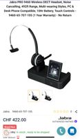 Jabra Pro 9460 Headset mit Display Digital Wireless