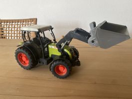 Spielzeugtraktor Claas Nectis 267 Frontlader 