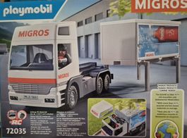 Playmobil Migros Mania Special Edition Lastwagen Neu! 72035