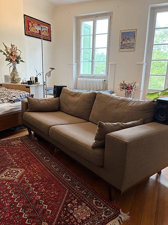 Divani: Canapé 3 places marron - Brown 3 Seater Sofa  – Usato da Chêne-Bougeries venduto da Frufru01