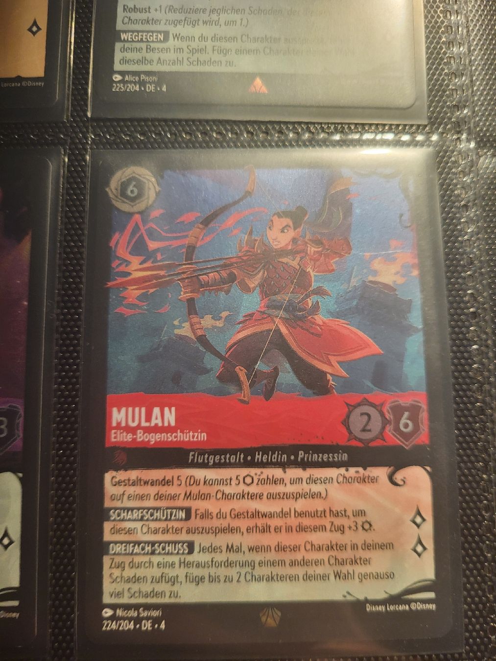 Cartoline: Disney Lorcana Mulan Legendary – Nuovo (secondo la descrizione) da St. Gallen venduto da Yungfr4ncis