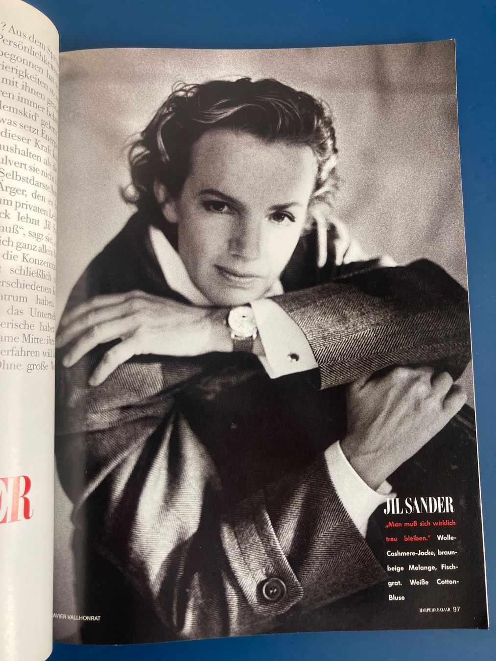 Riviste & Magazine: Bazaar Deutsch 1989 Mode Lifestyle Design Jil Sander – Usato da Aarwangen venduto da nemkin61 2