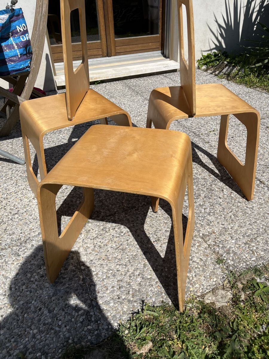 Ikea Tabourets: Ikea Vintage, 4 Benjamin Hocker – D'occasion à Zürich par mianinni 2