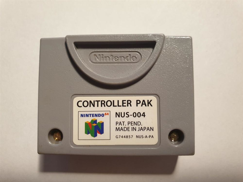 Nintendo 64 Controller Pak (Gebraucht) in Rain für CHF 12 – mit ...