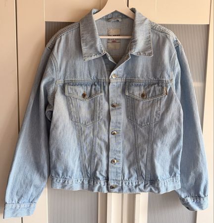 Jeansjacke Go West Blue Age hellblau, Grösse L, super!