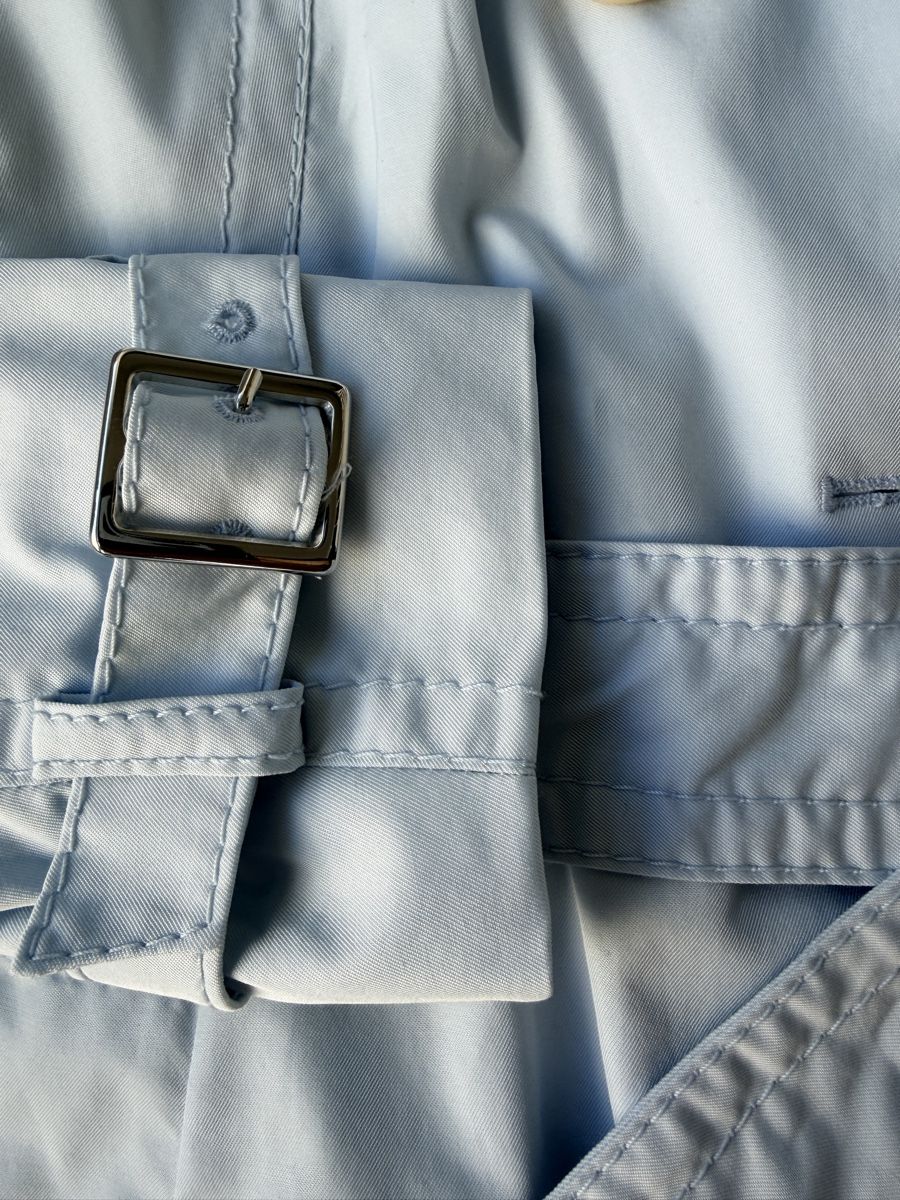 Drykorn Cappotti: DRYKORN Trenchcoat hellblau / NP 360.- / M – Nuovo (secondo la descrizione) da Schlossrued venduto da tinurued 2