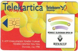 Telefonkarte Slowenien Chip-105 Renault