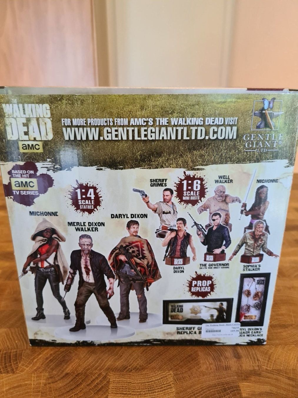 Gentle Giant Statuette: Walking Dead Carl Grimes Bust Limité – Nuovo e nell'imballaggio originale da Broc venduto da jcr_5cqy 3