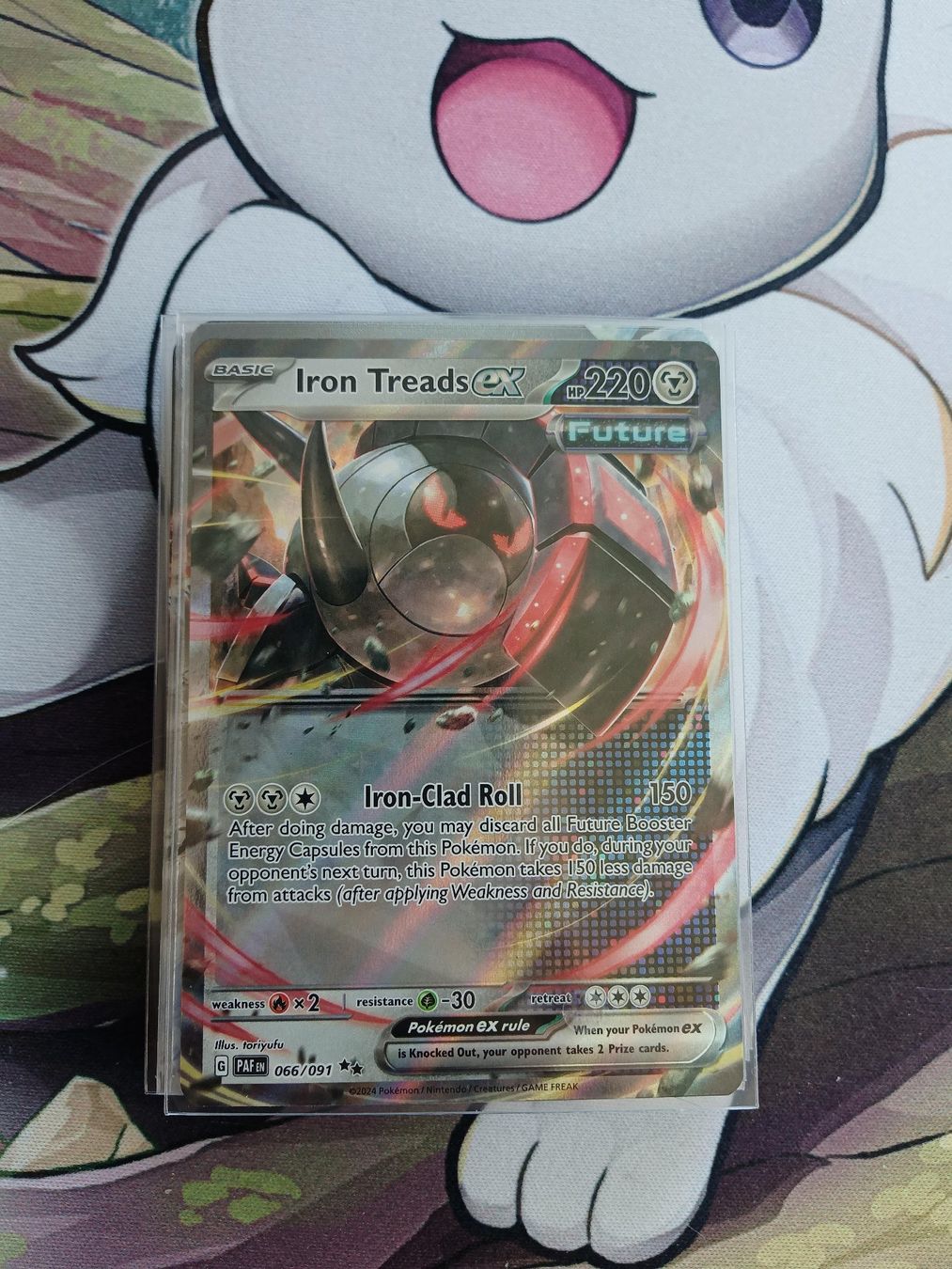 Pokémon Sammelbilder & Trading cards: Iron Treads ex – Gebraucht aus Altstätten SG von GGsGameshop