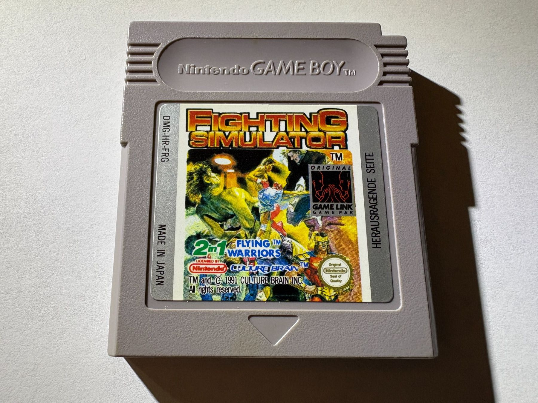 Nintendo Jeux: Fighting Simulator - Nintendo Game Boy - FRG Modul – D'occasion à Zürich par VintagePalace