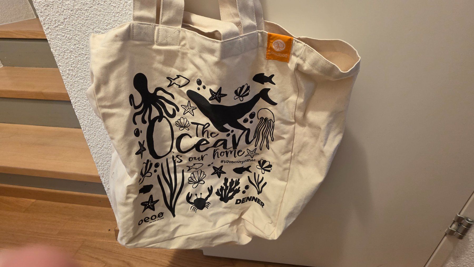 Taschen für Damen: Denner Stofftasche "Ocean" - Limited Edition 2023 – Gebraucht aus Gränichen von Namchii