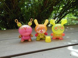 Kidrobot Dunny Figuren Set, selten Top!
