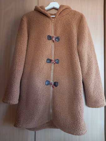 Manteau teddy à capuche Taille M