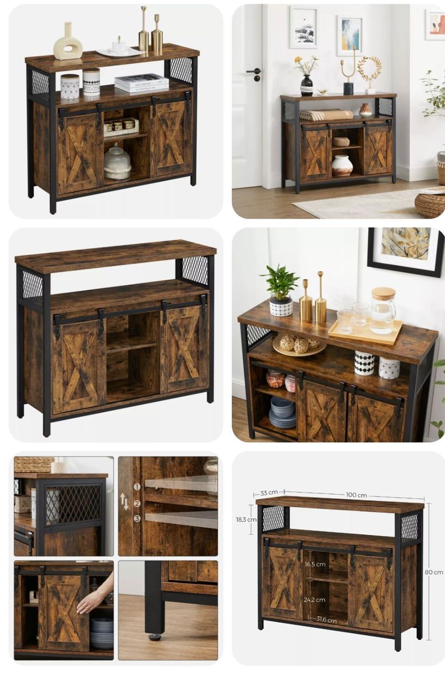 Kommoden: + Kommode Sideboard Küchenschrank mit 2 Schiebetüren – Gebraucht aus Amriswil von JaJa-Express 1