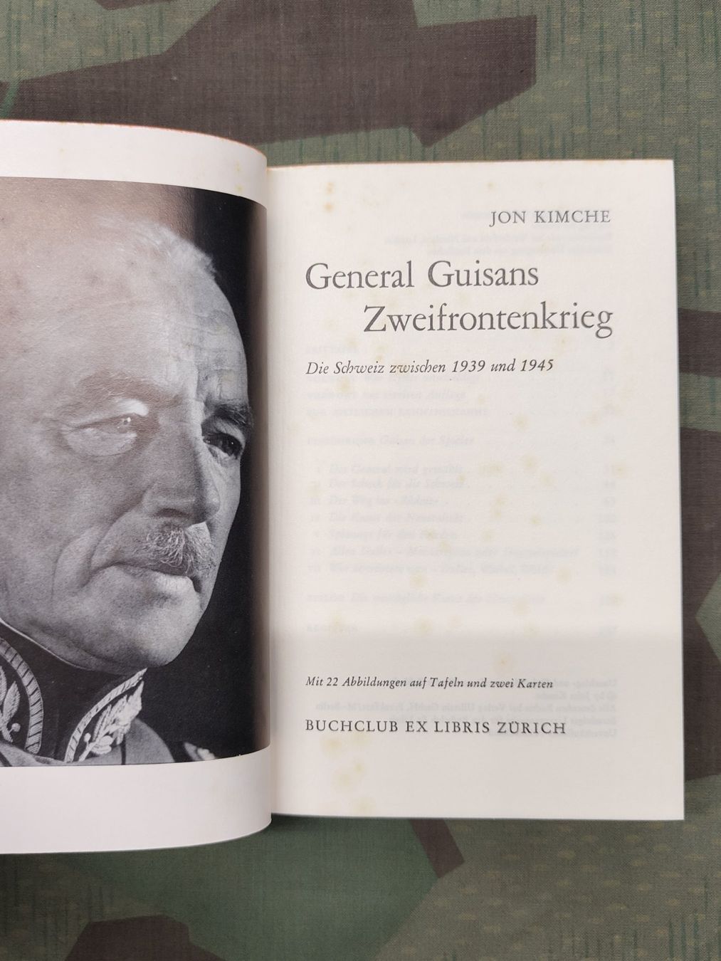 Armée suisse Uniformes: General Guisans Zweifrontenkrieg, Jon Kimche – D'occasion à Bauma par SwissMilitaria 3