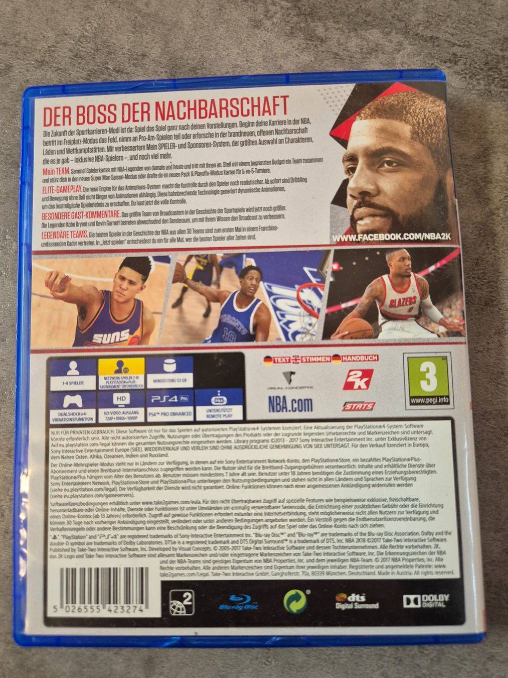 Sony Spiele: NBA 2K18 PS4 Spiel – Gebraucht aus Solothurn von Daniel_SO 1
