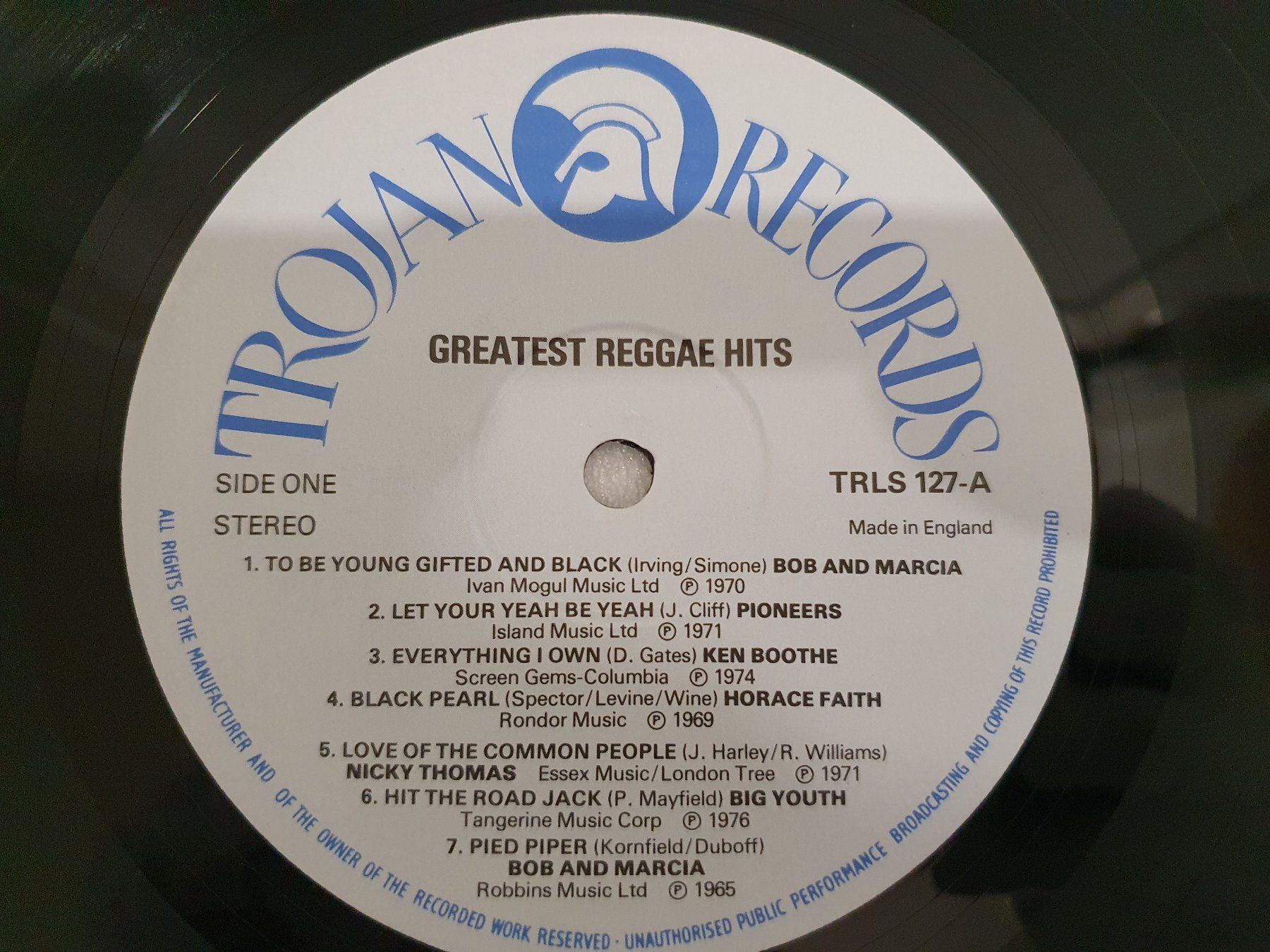 Dischi in vinile: Greatest Reggae Hits – Usato da Uster venduto da Vinyl-Leidenschaft 3