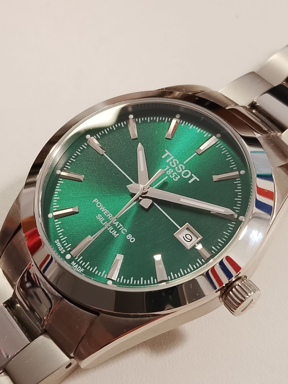Tissot Orologi: Neue Automatic Tissot Powermatic 80 Silicium Spirale top – Nuovo (secondo la descrizione) da Biel/Bienne venduto da Vintage-timearts 5