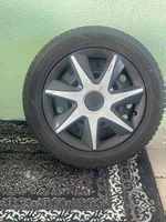 4 Winter-Kompletträder 205/55 R16 auf Stahlfelgen