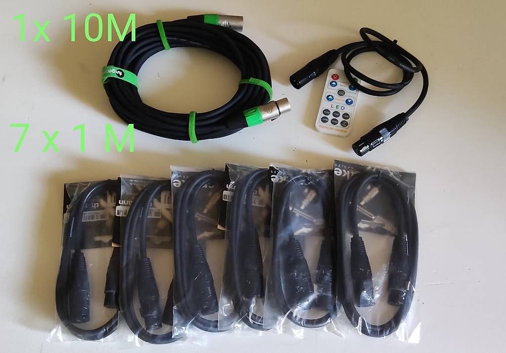 Lampen: UV LED-Bar 8 Stk. Mit Flightcase und DMX Kabel. – Neu und originalverpackt aus BASEL von E-Bro.Electro 3