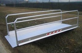 Personensteg Gangway MPP60/10 Pasarelle Baubrücke Rampe