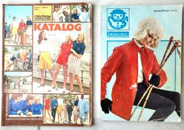 2 Versandhauskataloge DDR 1972/73