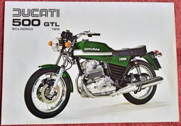 Ducati 500 GTL , Prospekt , Testberichte