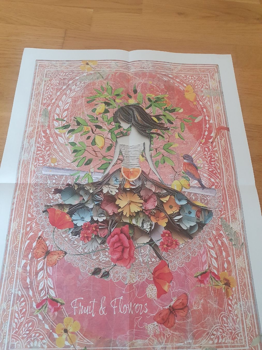 Foto & Immagini: Daphne's Diary Poster "Fruit & Flowers" Sommer Deko – Nuovo (secondo la descrizione) da Moosseedorf venduto da Sonnenschein.. 4