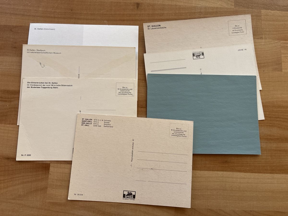 Cartoline postali: AK von St. Gallen – Usato da Rümlang venduto da Kartenpost1 1